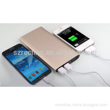 Dual-Port Ultra Compact External Battery Portable USB Charger Power Bank